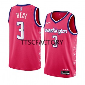 Dres Washington Wizards Bradley Beal 3 Nike 2022-23 City Edition Ružičasta Swingman - Muške